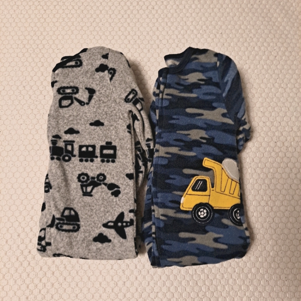 Boys Footed Pajamas